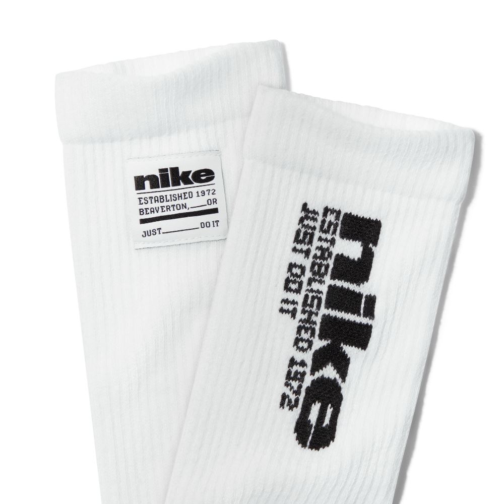 NIKE EVERYDAY ELEVATED CREW SOCKS MULTI GRAPHIC (3-PAIRS)