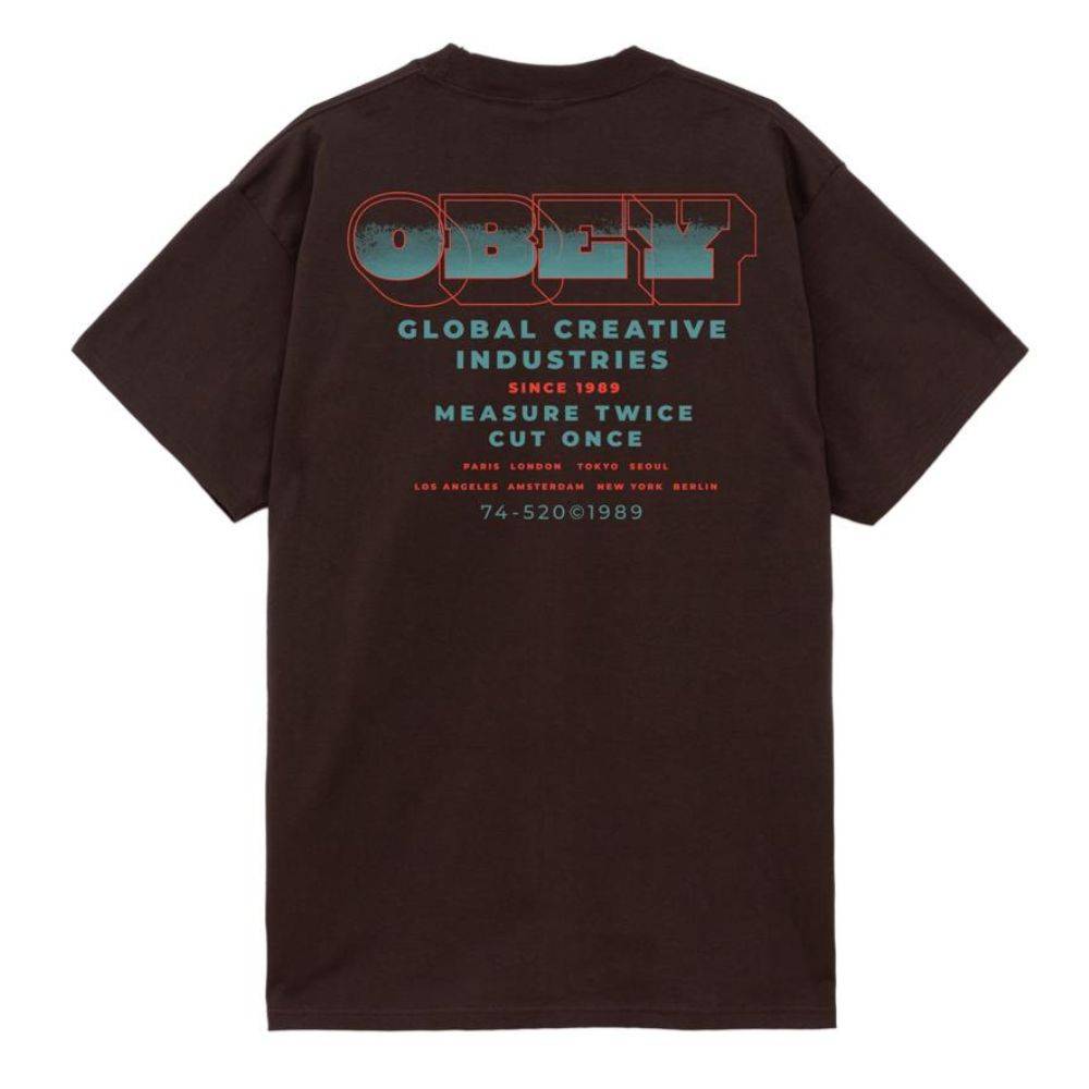 OBEY MEASURE TWICE TEE