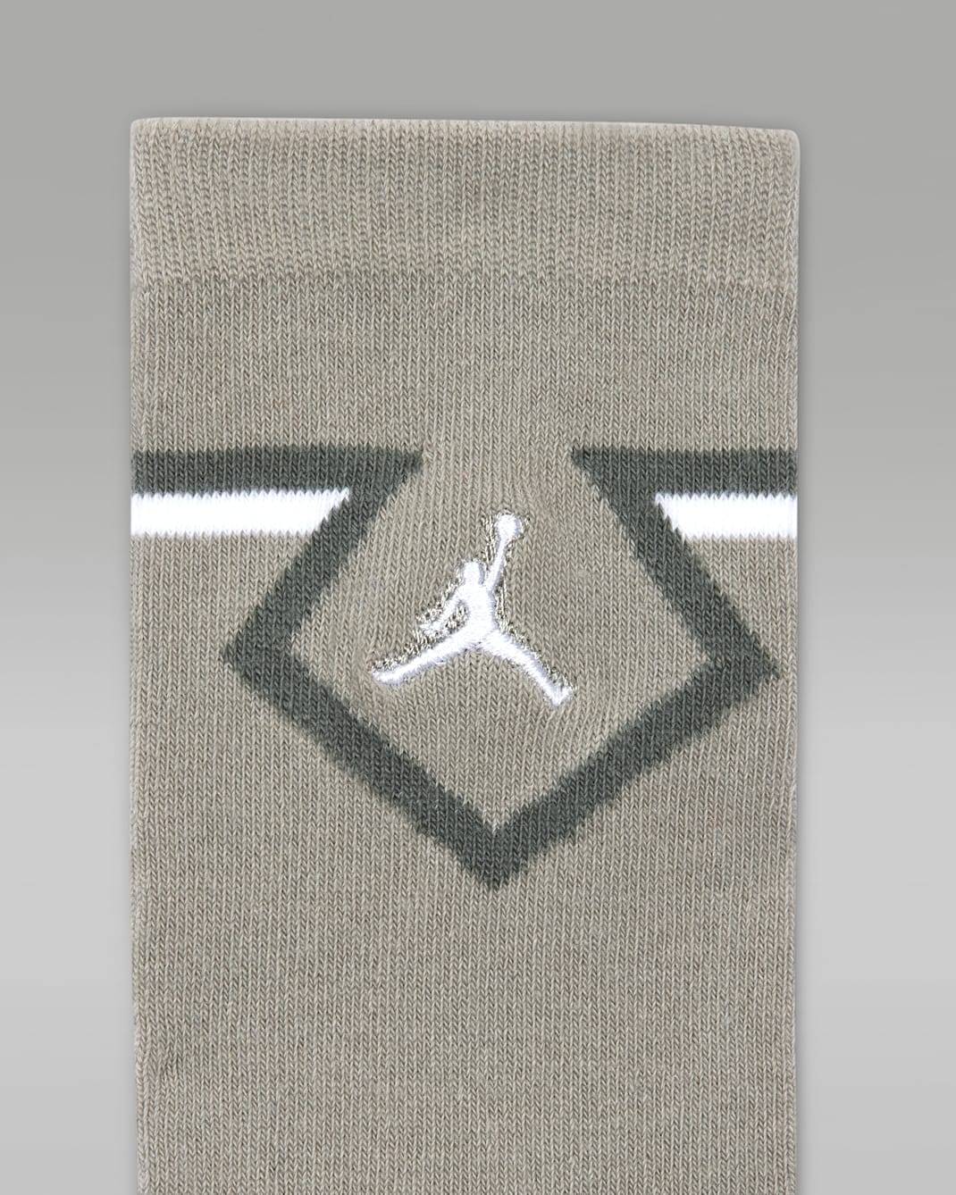 NIKE JORDAN DIAMOND 3PK CREW SOCKS