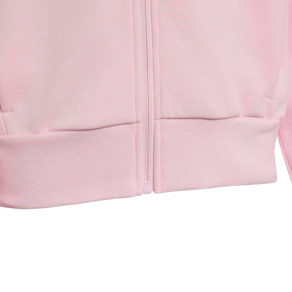 ADIDAS GIRLS FULL ZIP HOODIE