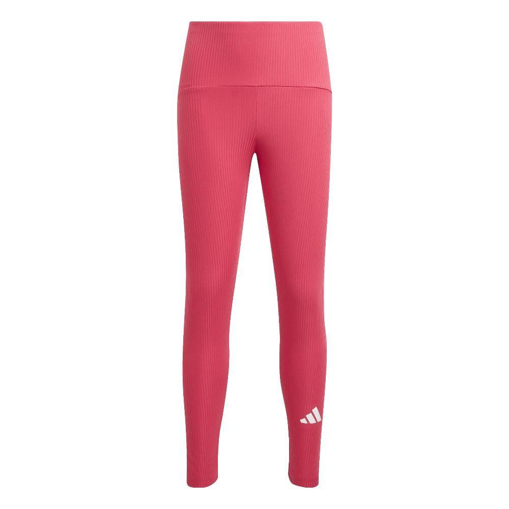 ADIDAS GIRLS SPORT SEASONALS COLLEGIATE TYPOGRAPHY LEGGINGS