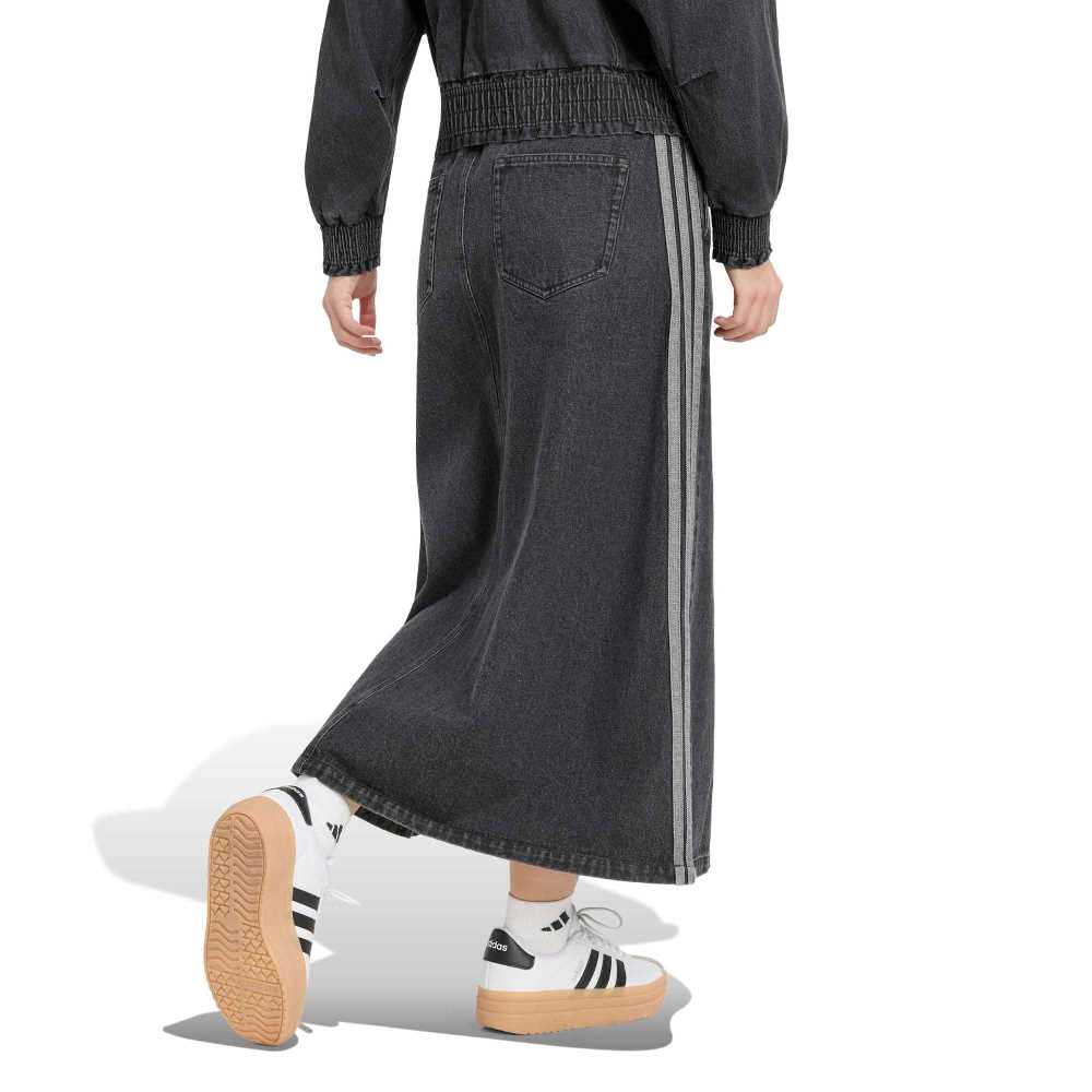 ADIDAS STADIUM WASHED DENIM LOOSE FIT SKIRT