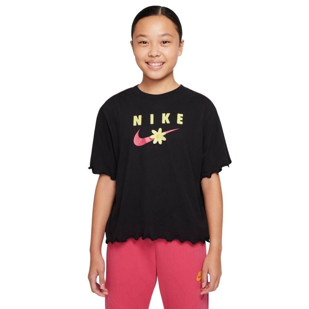 NIKE SPORTSWEAR GIRLS ENERGY BOXY FRILLY TOP
