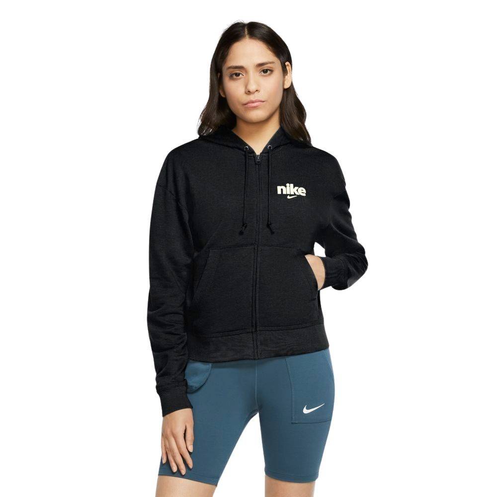 NIKE WOMENS VINTAGE GRAPHIC FULL-ZIP HOODIE