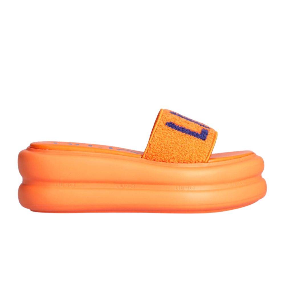 LIU JO ARIA 06 - SLIPPER FLATFORM TERRY CLOTH
