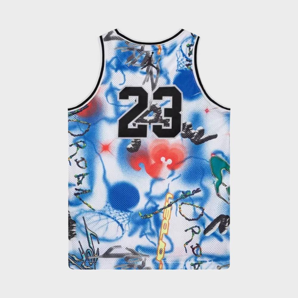 NIKE JORDAN BOYS 23 AOP JERSEY