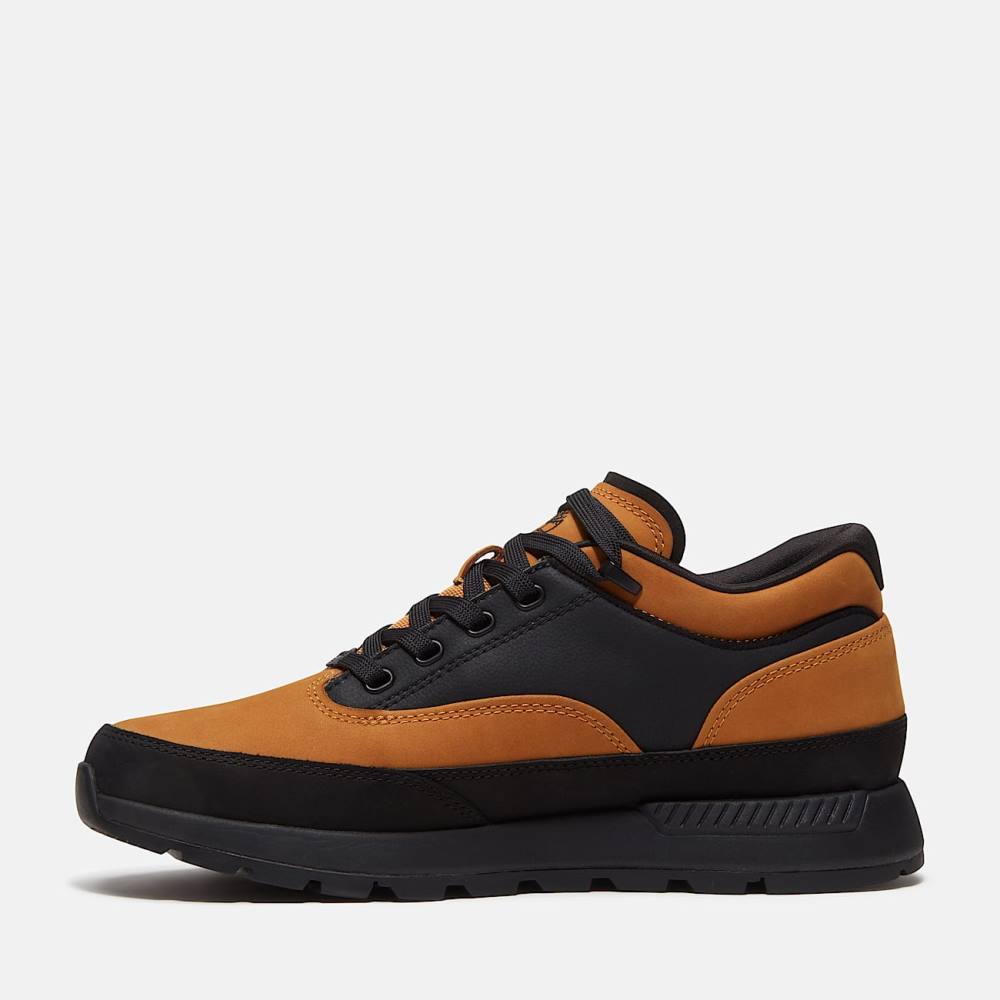 TIMBERLAND EURO GRID LOW LACE UP SNEAKER NUBUCK
