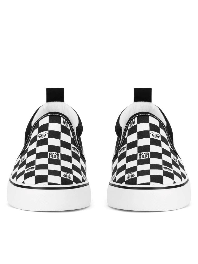 VANS TODDLER SLIP-ON GEO CHECK SHOES (1-4 YEARS)