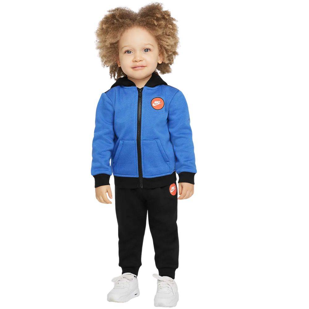 NIKE INFANT FLEECE FULL-ZIP + JOGGER SET