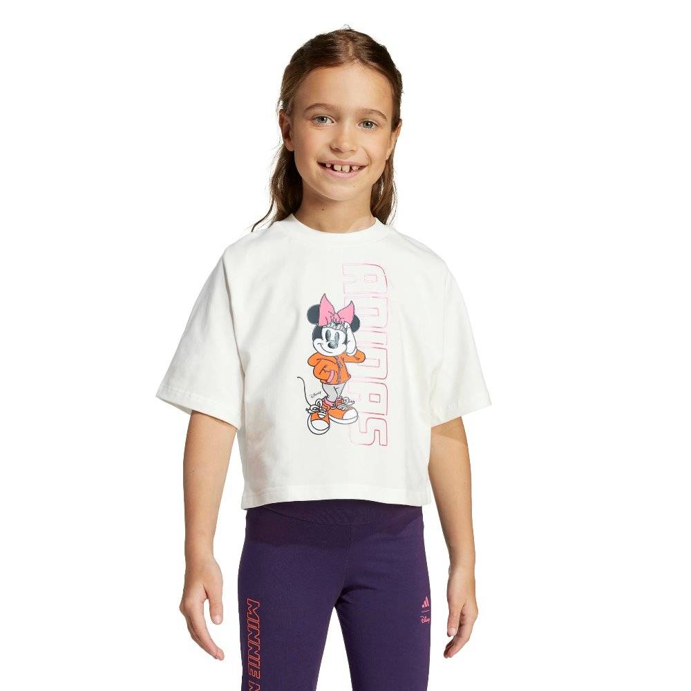 ADIDAS LITTLE GIRLS DISNEY MINNIE MOUSE TEE