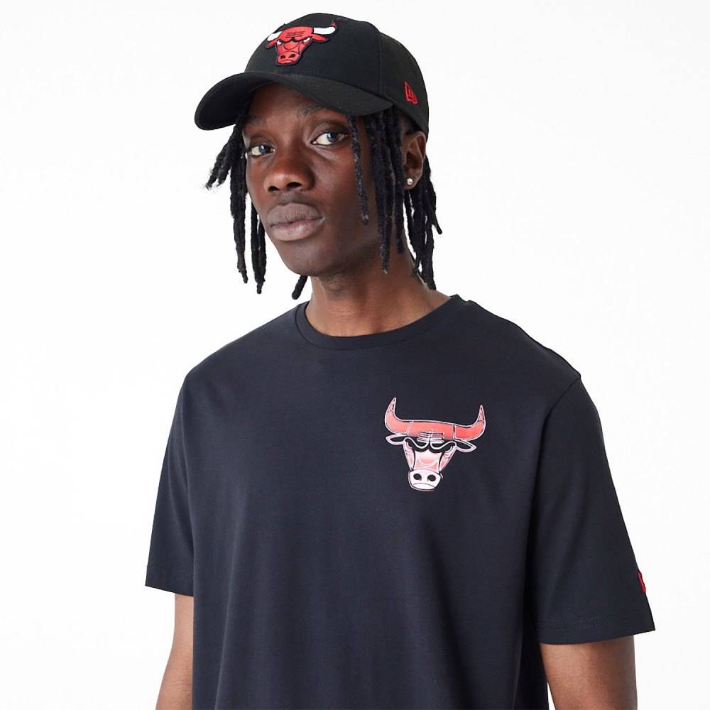 NEW ERA CHICAGO BULLS NBA HOLOGRAPHIC T-SHIRT