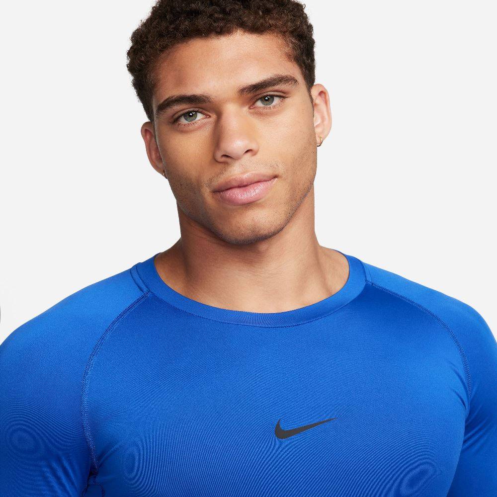 NIKE PRO DRI-FIT TIGHT FITNESS LONG-SLEEVE SHIRT