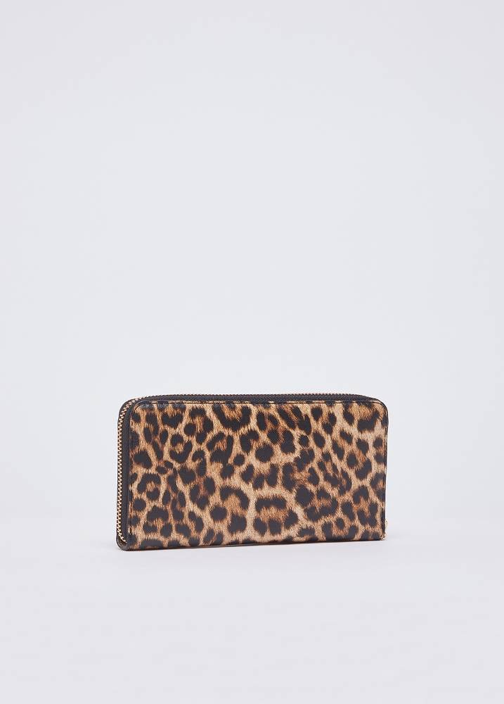 LIU JO LARGE ANIMAL PRINT WALLET