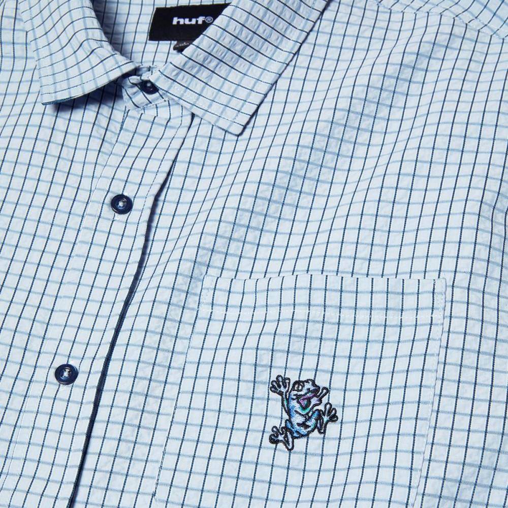 HUF STUCK ON YOU S/S PLAID SHIRT