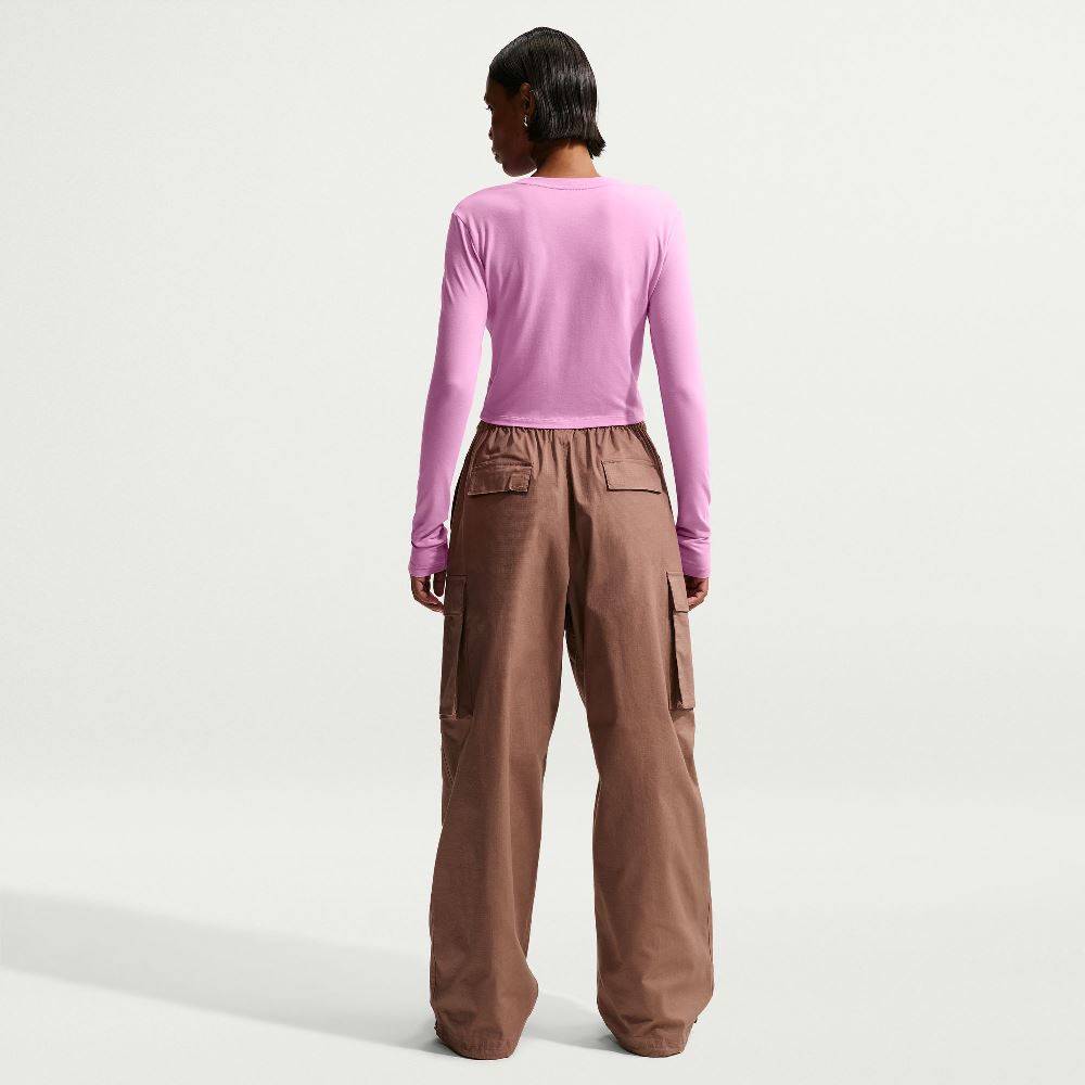 NIKE WOMENS PHOENIX SLIM LONG-SLEEVE TOP