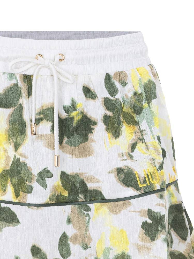 LIU JO FLORAL PRINT SKIRT