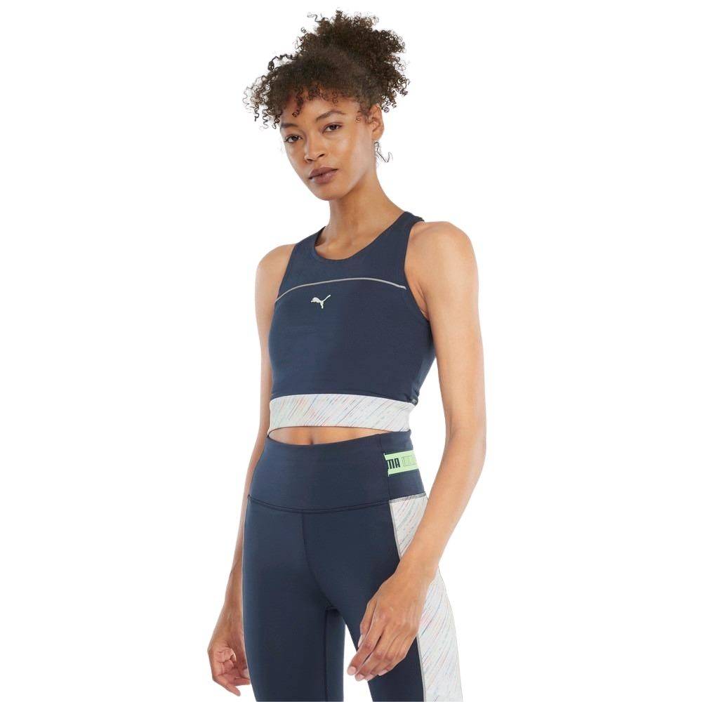 PUMA HIGH SHINE CROPPED TANK TOP