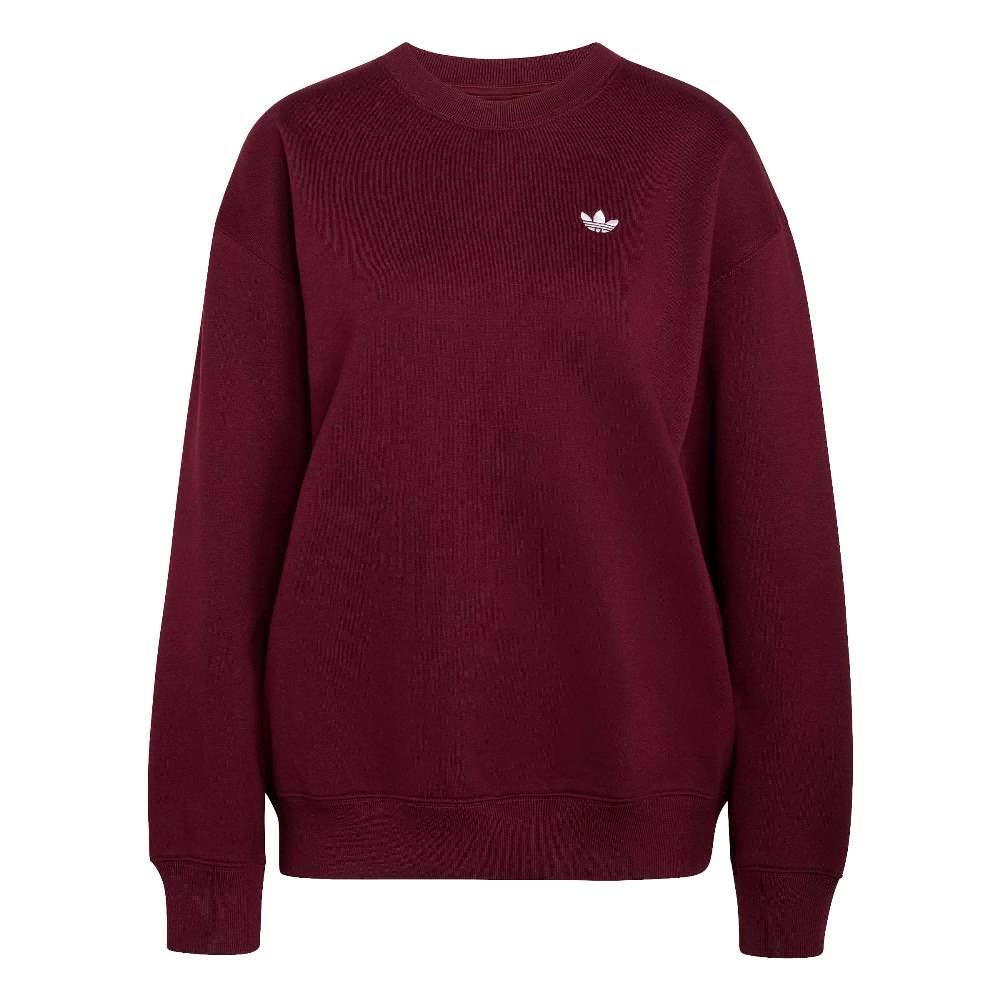 ADIDAS ORIGINALS ESSENTIALS CREW LONG FLEECE SWEATSHIRT