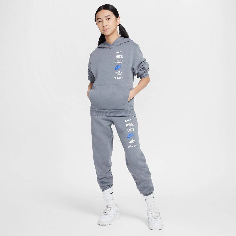 NIKE KIDS CLUB FLEECE MULTILOGO HOODIE