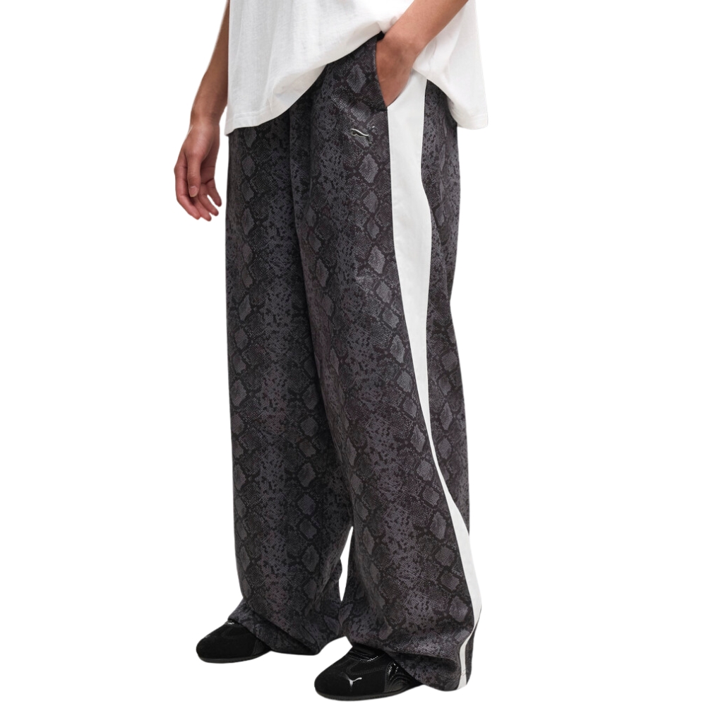 PUMA T7 RELAXED AOP SNAKE WOVEN PANTS OP
