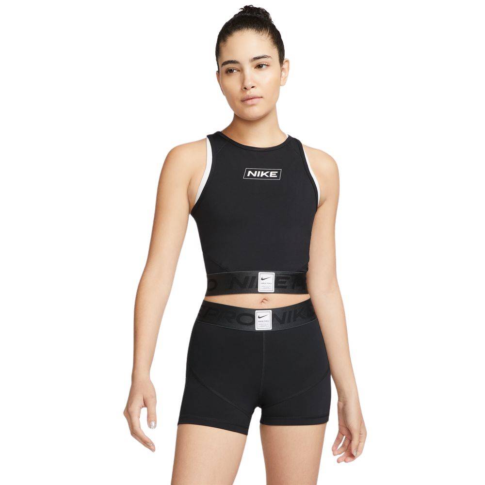 NIKE DRI-FIT WOMENS CROPPED GRAPHIC TANK