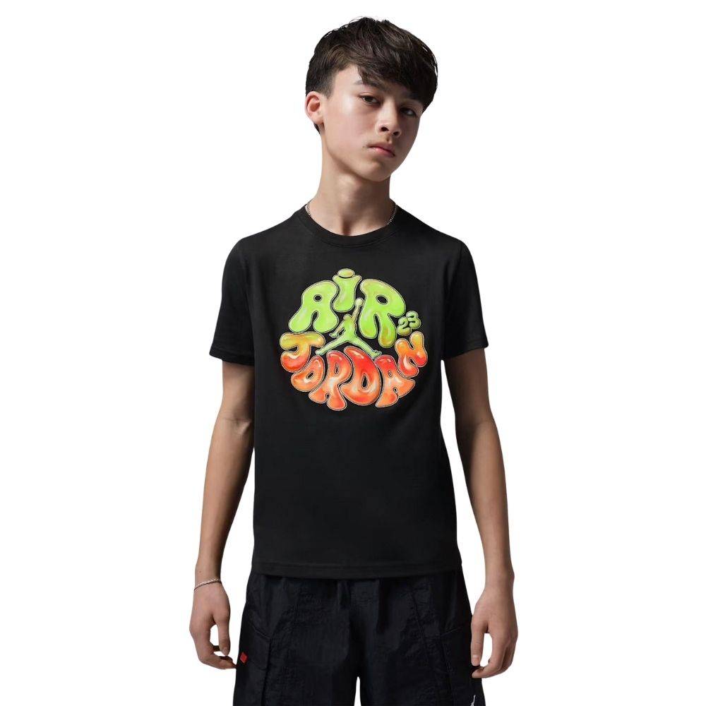 NIKE JORDAN BOYS SUPER SPLASH JORDAN BUBBLE SS TEE