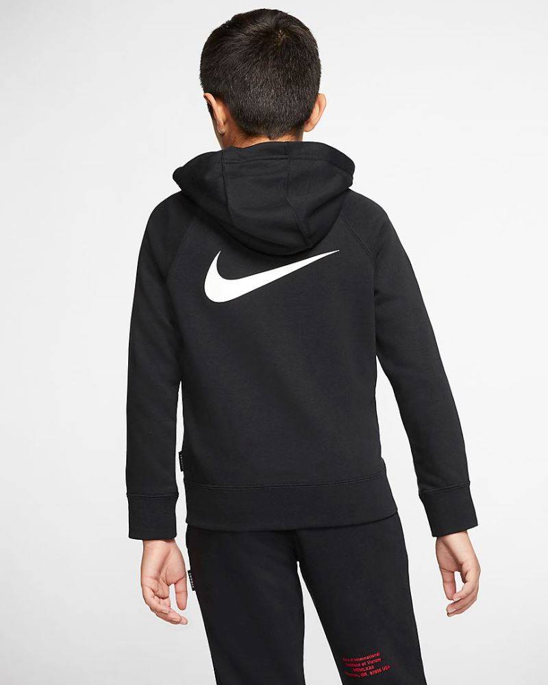 NIKE BOYS FRENCH TERRY SWOOSH HOODED