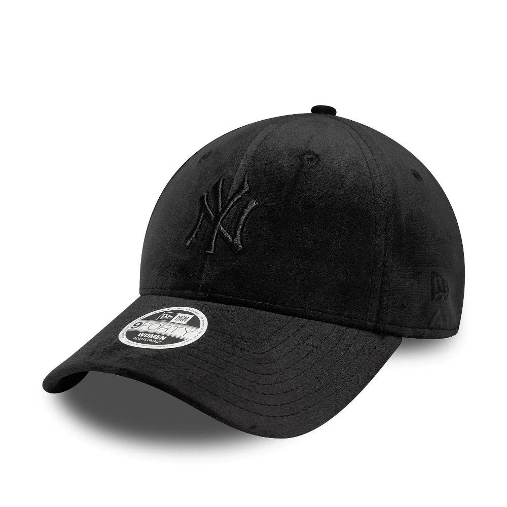 NEW ERA WMNS VELOUR 9FORTY NEW YORK YANKEES ADJUSTABLE CAP
