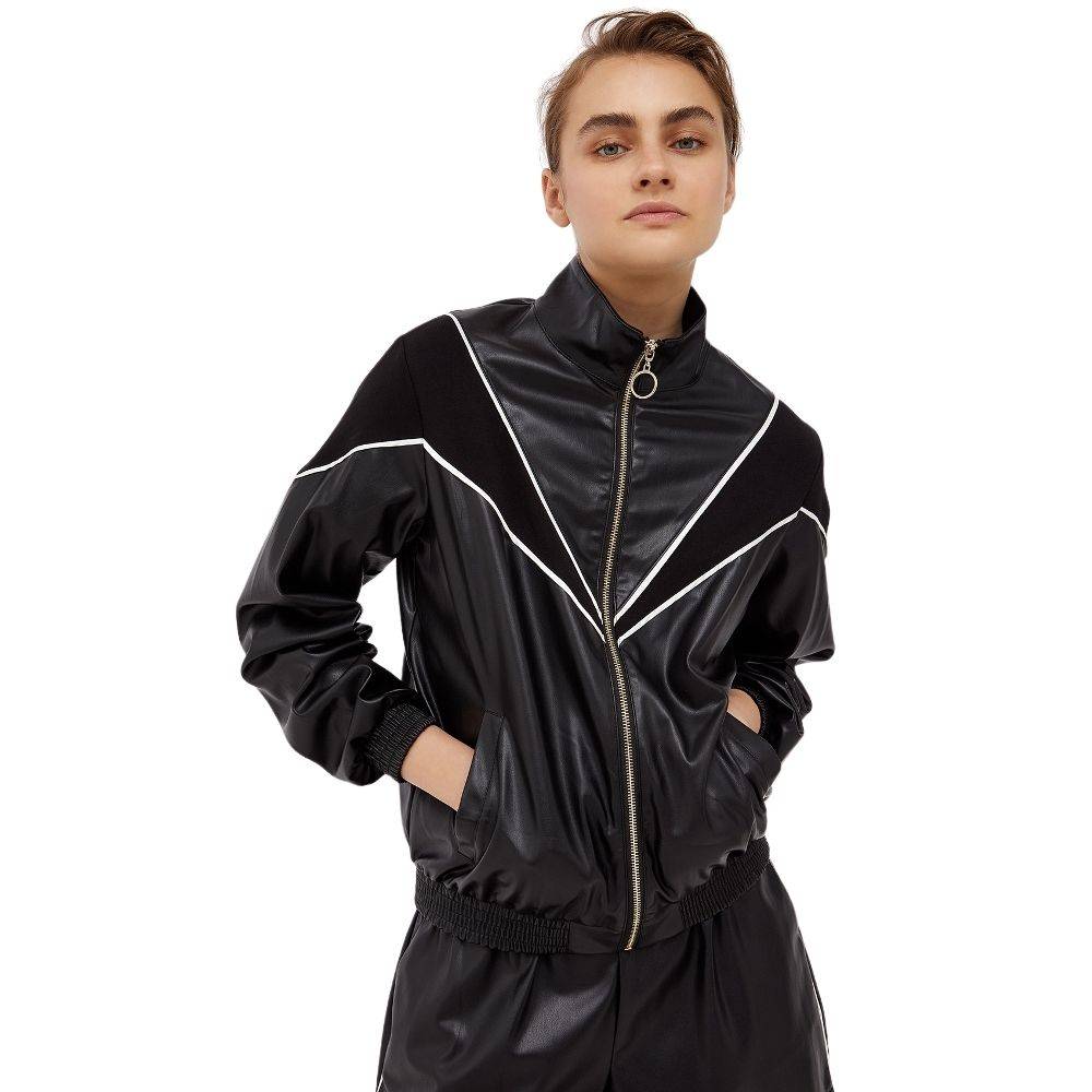 LIU JO COATED FABRIC JACKET