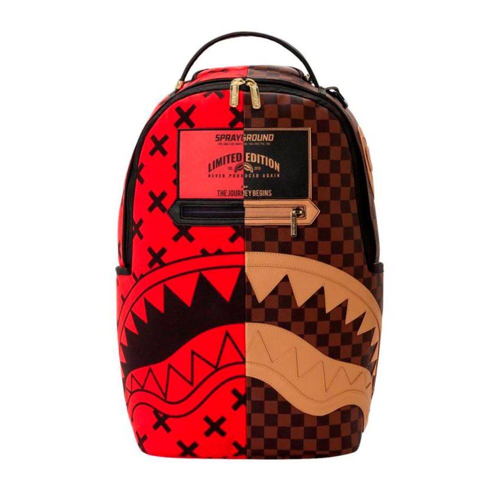 SPRAYGROUND REVERSE HALF SPLIT DLX BACKPACK