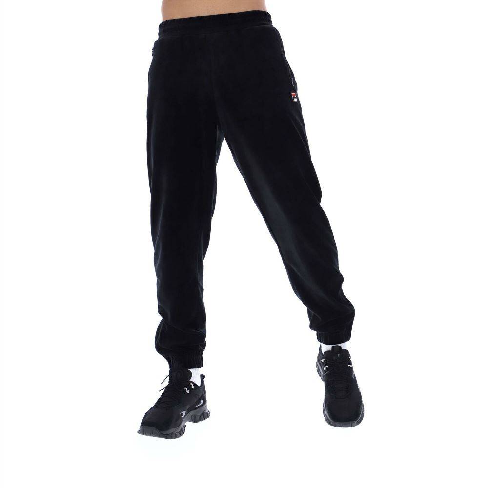 FILA - DORTMUND - VELOUR COLOUR BLOCK TRACK PANT