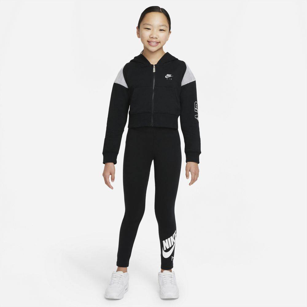 NIKE NSW GIRLS FRENCH-TERRY FULL ZIP HOODIE