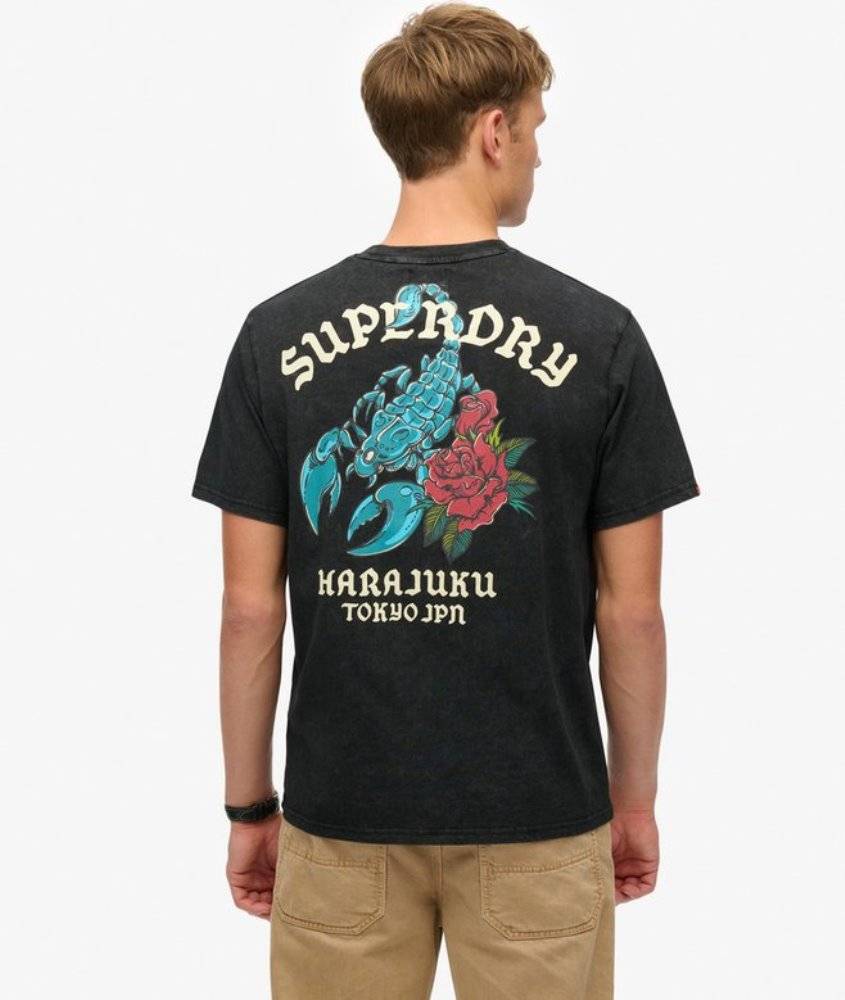 SUPERDRY NEO TRAD TATTOO LOOSE TEE