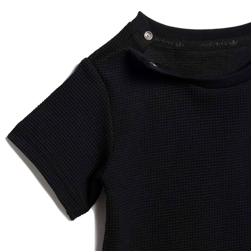 ADIDAS ORIGINALS INFANT REGULAR WAFFLE SHORT T-SHIRT SET