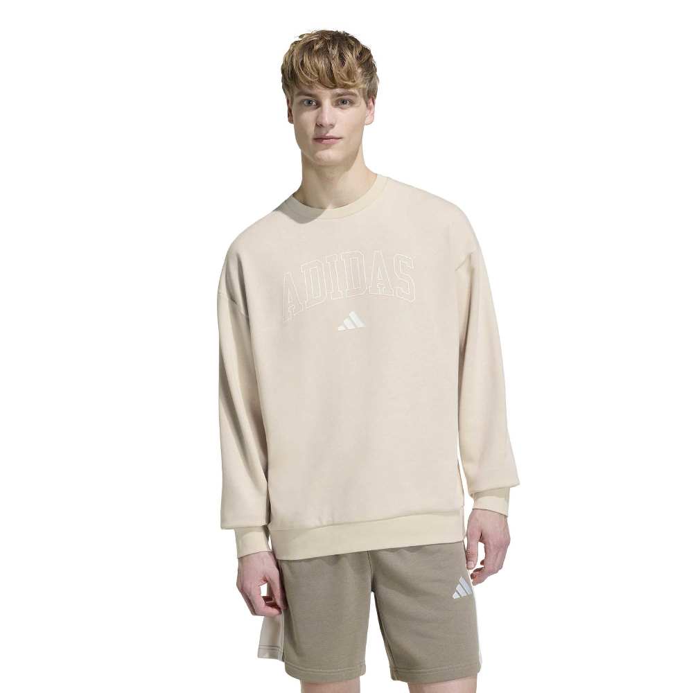 ADIDAS M SEASONAL ESSENTIALS COLLEGIATE FRENCH TERRY CREW SWEATSHIRT