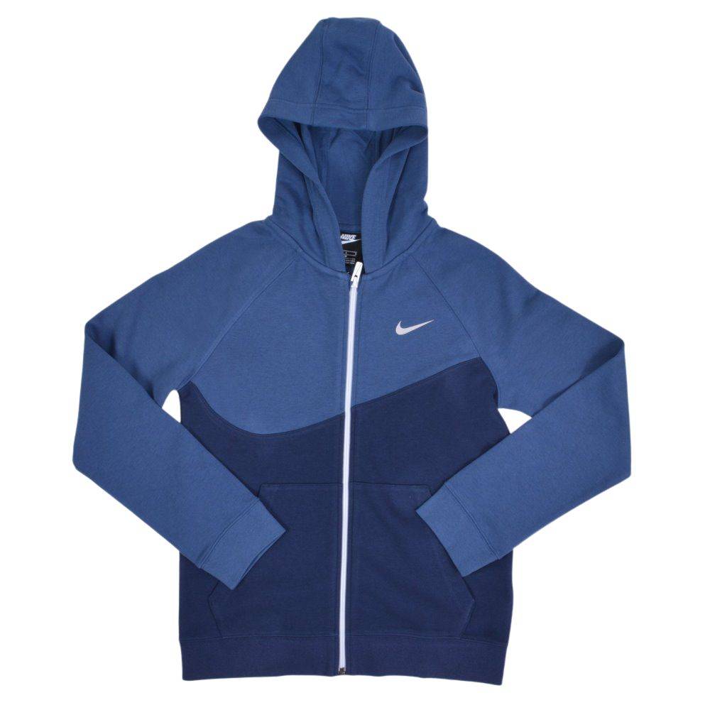 NIKE BOYS SPORTSWEAR FRENCH TERRY SWOOSH HOODIE