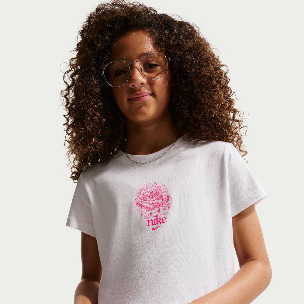 NIKE GIRLS NSW OC MODERN CROPPED TEE