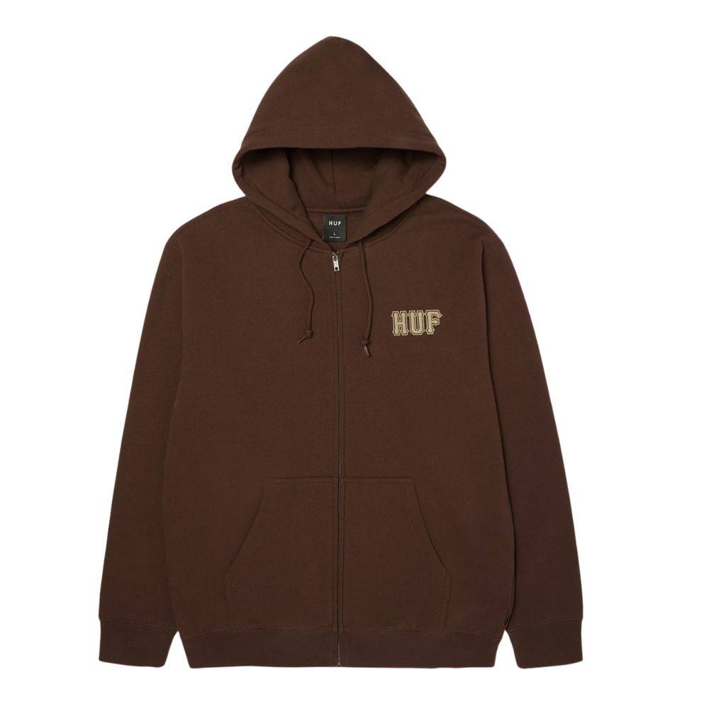 HUF CLASSIC LOGO F/Z HOODIE