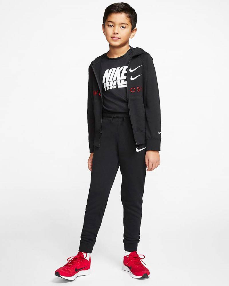 NIKE BOYS FRENCH TERRY SWOOSH HOODED