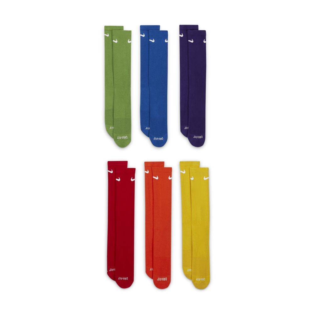 NIKE EVERYDAY PLUS CUSHION CREW 6-PAIRS SOCKS