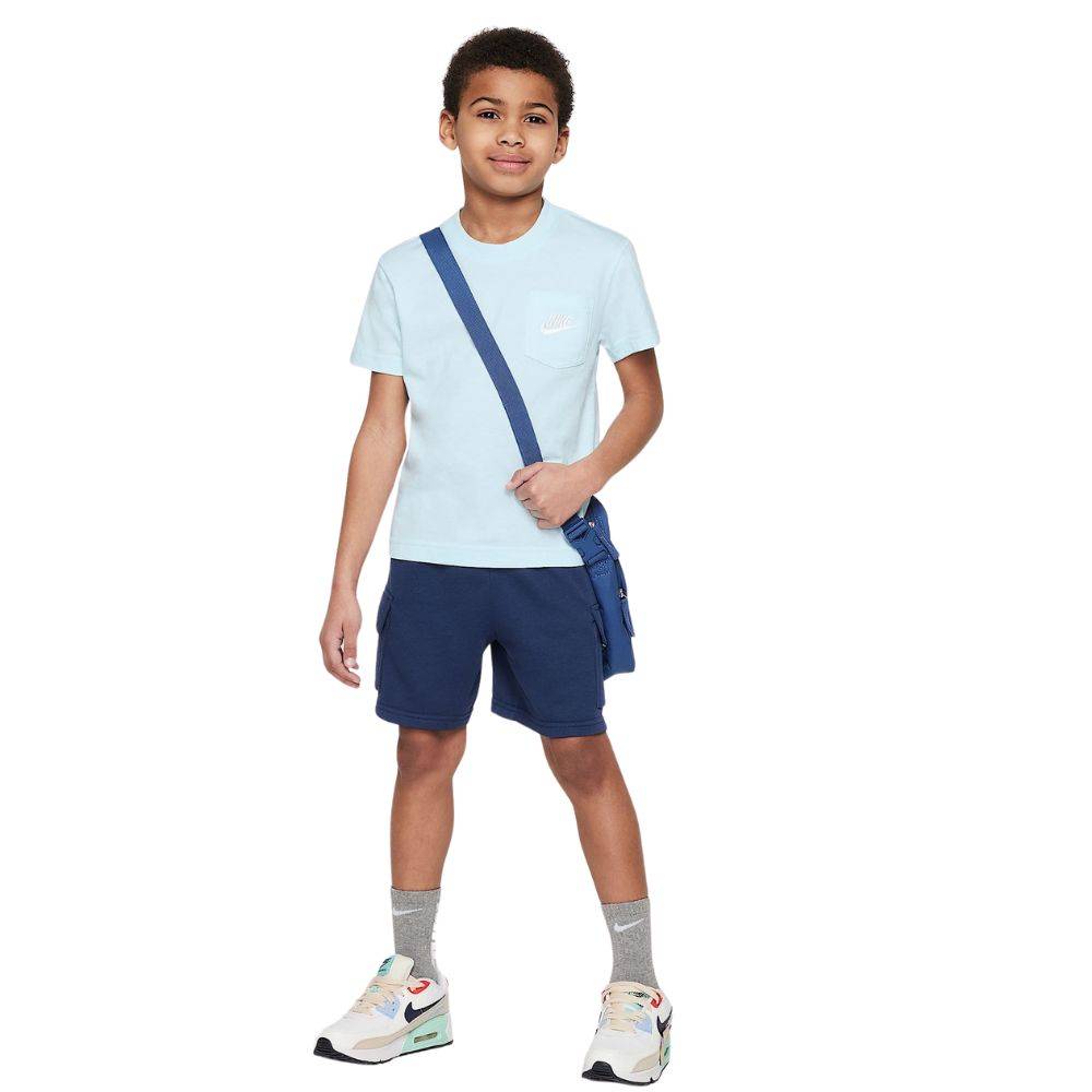 NIKE LITTLE BOYS NSW PKT TEE FT SHORT SET