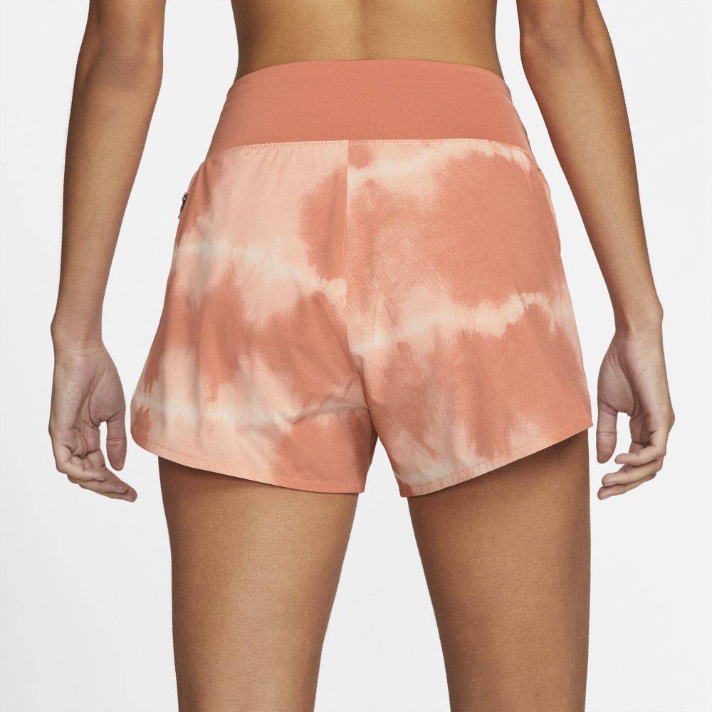 NIKE DRI-FIT ECLIPSE MID-RISE PRINTED WOMENS SHORT