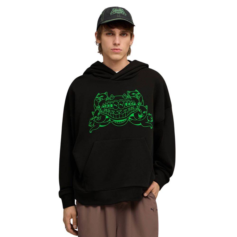 PUMA X RIPNDIP BOXY GRAPHIC HOODIE TR
