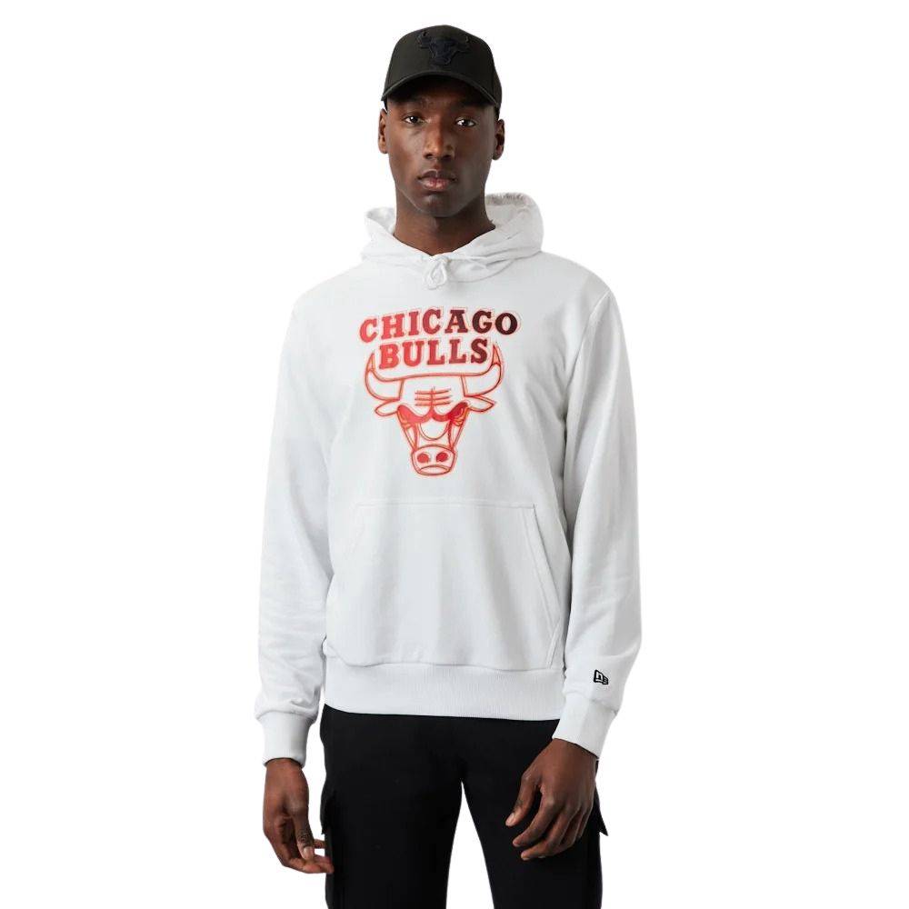 NEW ERA NBA CHICAGO BULLS NEON FADE HOODIE