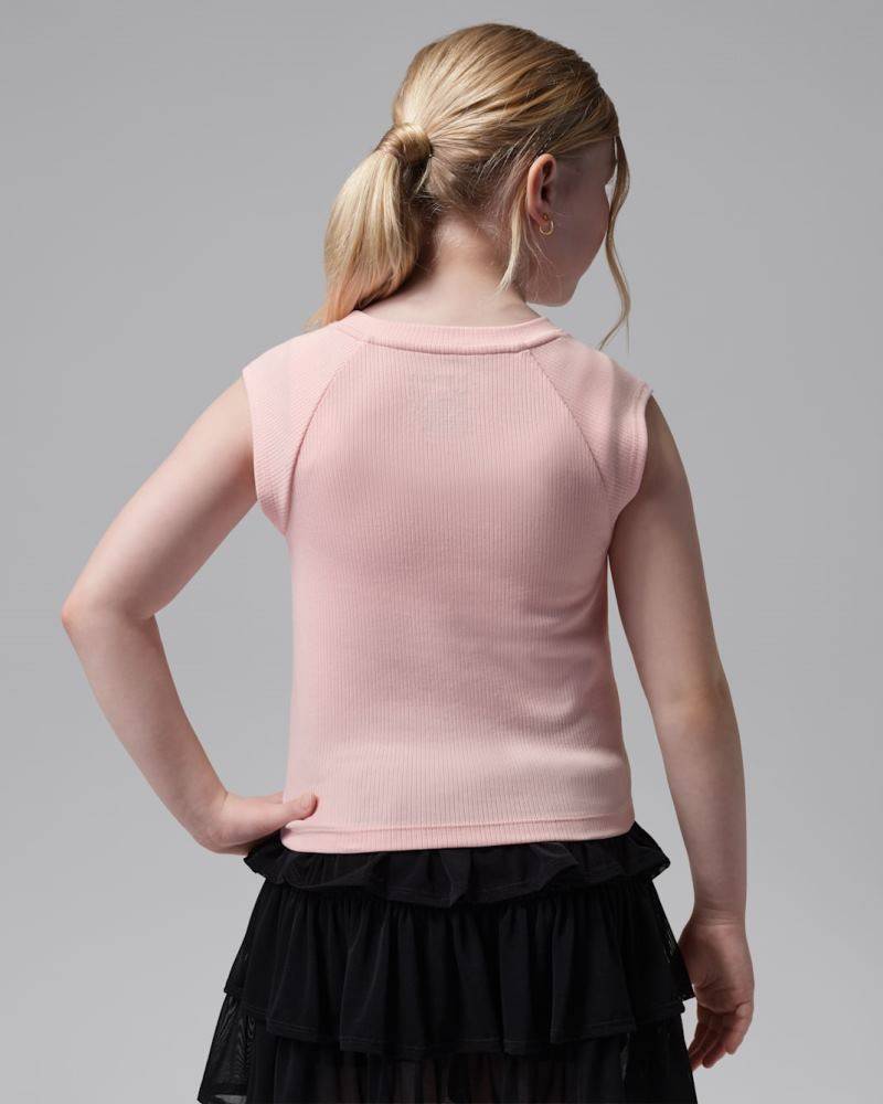 NIKE JORDAN GIRLS SECRET DIARY RIBBED TANK