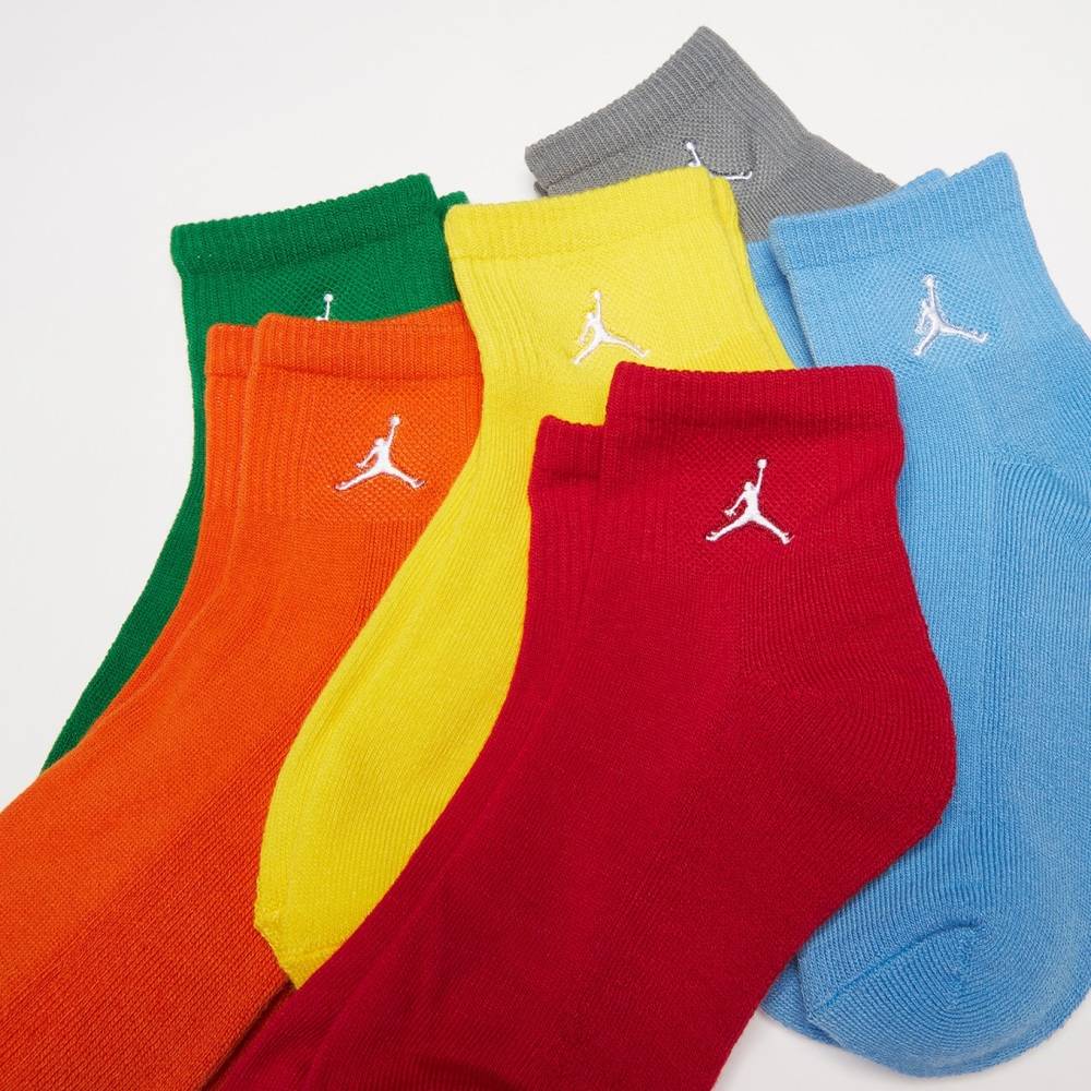 NIKE JORDAN EVERYDAY ESSENTIALS 6PK ANKLE SOCKS