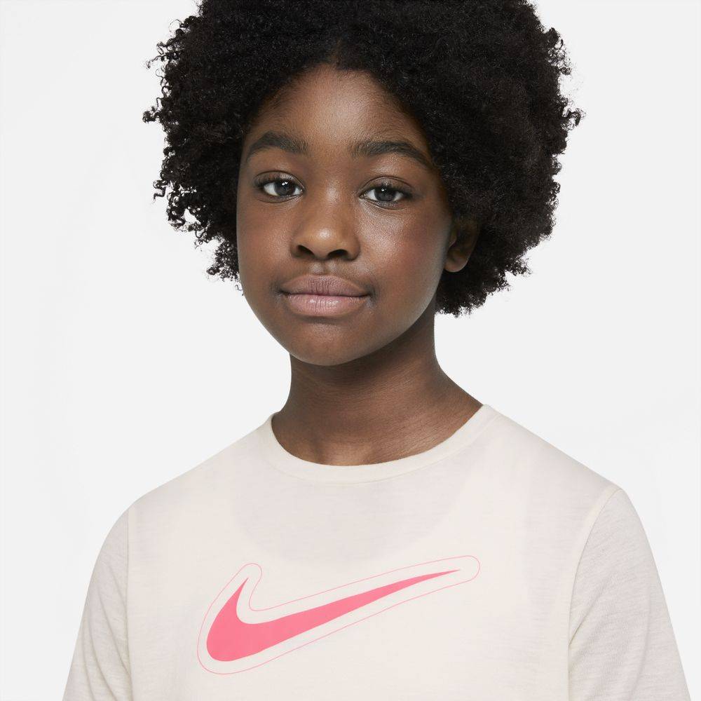 NIKE GIRLS DRI-FIT TROPHY SS TOP