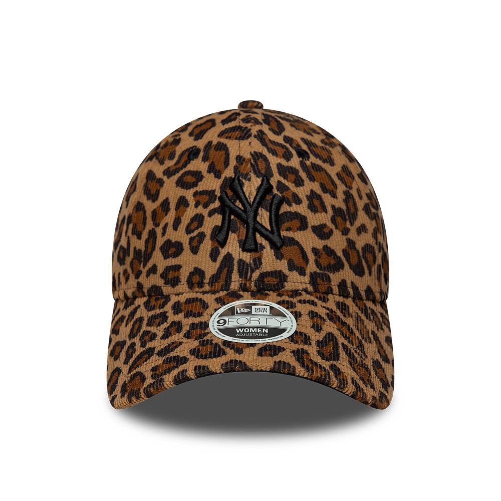NEW ERA WMNS LEOPARD CORD 9FORTY NEW YORK YANKEES