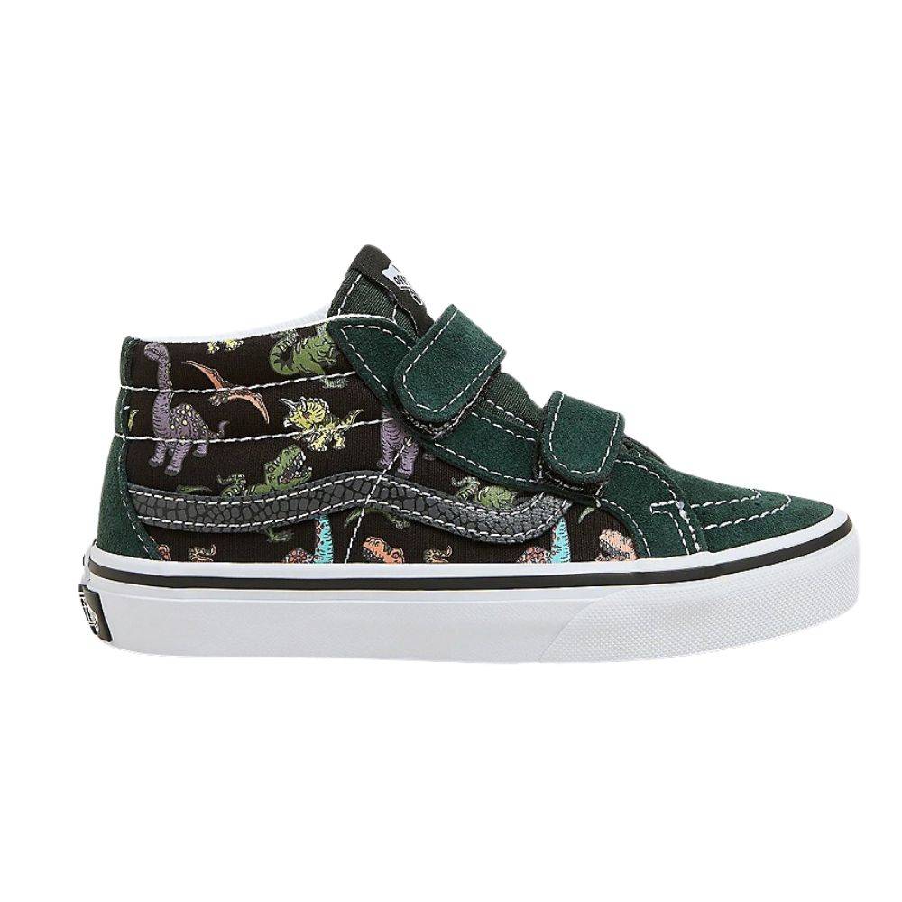 VANS KIDS SK8-MID REISSUE VELCRO GLOW SHOES