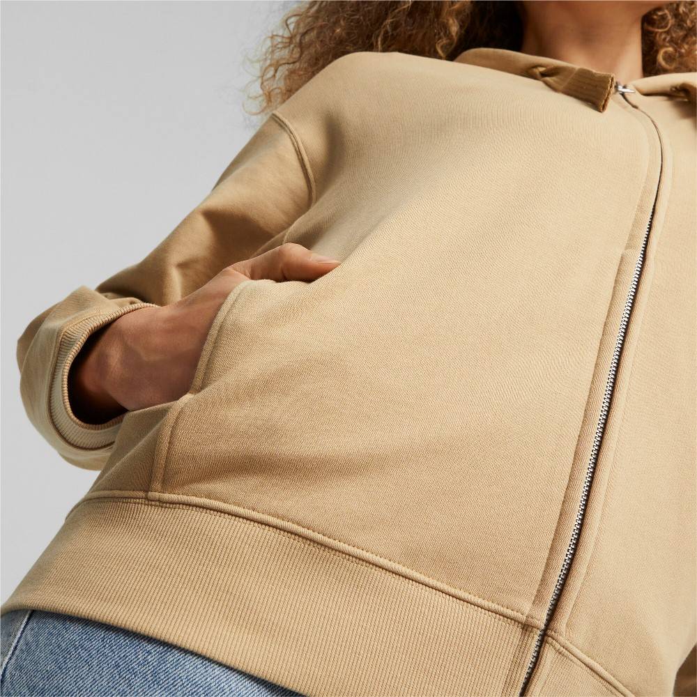 PUMA HER FULL-ZIP WOMENS HOODIE